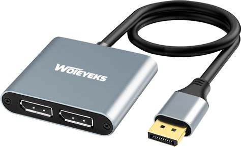 displayport splitter dual monitor.